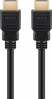 HDMI kaabel Goobay V2.1, 0,5 m, must