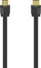 HDMI kaabel Hama 00205013 Flexi-Slim, 2.0b, 1,5 m, must