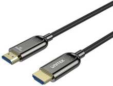 Optiline HDMI kaabel Unitek C11085GY01-20M, 2.1, 20 m, must