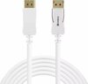 Kaabel DisplayPort Sandberg 509-15, 1.4, 8K60Hz, 2 m, valge