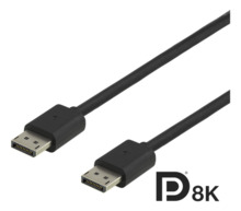 Kaabel DisplayPort Deltaco DP8K-1030, 3 m, must