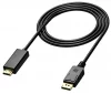 Kaabel DisplayPort - HDMI, 1.8 m, 4K