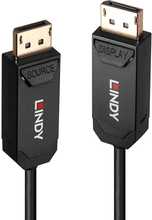 Kaabel DisplayPort Lindy Fibre Optic Hybrid 2.0 UHBR10, 40 m, must