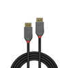DisplayPort kaabel Lindy 36480, 0.5 m, anthra