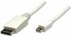 Kaabel Mini DisplayPort Manhattan 324748, 2 m, valge