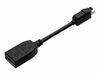 Kaabel mini DisplayPort PNY QSP-MINIDP/DPV3, 0.15 m, must