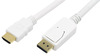 Kaabel DisplayPort - HDMI Logilink CV0055, 2 m, valge