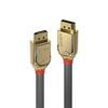 Kaabel DisplayPort Lindy 36296 Gold Line, 10 m, hall