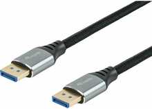 Kaabel DisplayPort Equip 2.1 Premium 16K/60Hz, 1 m, must