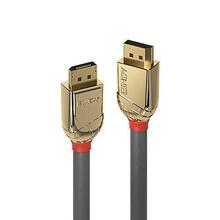 Kaabel DisplayPort Lindy 36296 Gold Line, 10 m, hall
