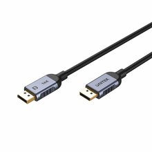 Kaabel DisplayPort Unitek C1626GY01-1.5M, 1.5 m, must/hall