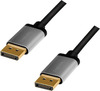 Kaabel DisplayPort Logilink CDA0101, 2 m, alumiinium, must-hall