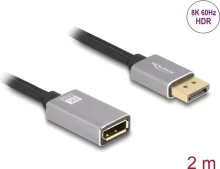 Kaabel DisplayPort Delock 2 m, hall