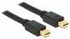 Kaabel mini DisplayPort Delock, 2 m, must