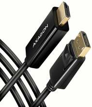 Kaabel DisplayPort - HDMI Axagon RVD-HI14C2, 1.8 m, must