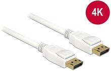 Kaabel DisplayPort Delock 84877, 2 m, valge