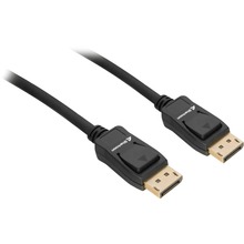 Kaabel DisplayPort Sharkoon 1 m, must