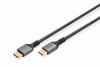 Kaabel DisplayPort Digitus DB-340111-010-S, 16K, 2.1 versioon, 1 m, must