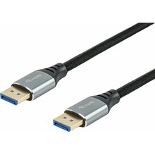 Kaabel DisplayPort Equip 2.1 Premium, 16K/60Hz, 2 m, must