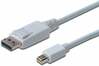 Kaabel mini DisplayPort Assmann AK-340102-020-W, 2 m, valge