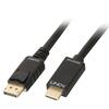 Kaabel DisplayPort - HDMI Lindy 36921, 1 m