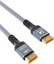 Kaabel DisplayPort Wozinsky WPS-16AYL1S 2.1, 1 m, must