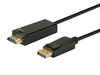 Kaabel DisplayPort - HDMI Savio CL-56, 1,5 m, must