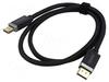 Kaabel DisplayPort Savio CL-165, 1 m, must