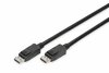 Kaabel DisplayPort Assmann AK-340106-030-S, 3 m, must, versioon 1.3/1.4