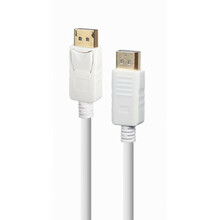 Kaabel DisplayPort Gembird CC-DP2-6-W, 1.8 m, valge