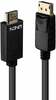Kaabel DisplayPort - HDMI Lindy 36923, 3 m, must