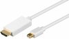 Kaabel Mini DisplayPort - HDMI Microconnect MDPHDMI3, 2 m, valge