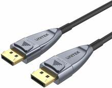 Kaabel DisplayPort Unitek C1617GY, 15 m, must/hõbe