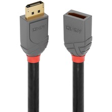 Kaabel DisplayPort Lindy 36496 Anthra Line, 1 m, hall