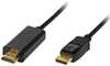 Kaabel HDMI - DisplayPort Blow 1.8 m