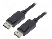 Kaabel DisplayPort Qoltec 50373, 2 m, must