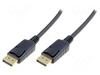 Kaabel DisplayPort Assmann AK-340100-010-S, 1 m, must