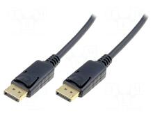 Kaabel DisplayPort Assmann AK-340100-010-S, 1 m, must