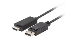 Kaabel Lanberg DisplayPort to HDMI CA-DPHD-11CC-0050-BK, 3 m, must