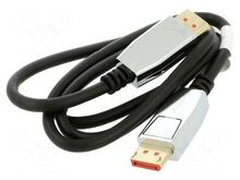 Kaabel DisplayPort Lanberg CA-DPDP-20CU-0010-BK, 1 m, must