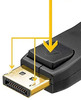 Kaabel DisplayPort Goobay Connector Cable 1.2, 3 m, must