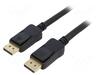 Kaabel DisplayPort Qoltec 50587, 2 m, must