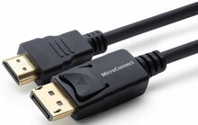 Kaabel DisplayPort to HDMI Microconnect MC-DP-HDMI-1000, 10 m, must