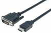 Kaabel HDMI-DVI Manhattan, 3 m, must