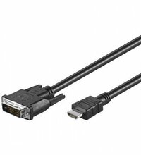 Kaabel DVI-D/HDMI Goobay 50580, 2 m, must