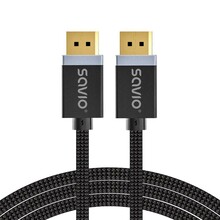 Kaabel DisplayPort Savio CL-176, 3 m, must