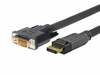 Kaabel DisplayPort - DVI-D Vivolink PRODPDVI2, 2 m, must