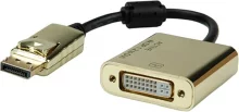 Adapter DisplayPort - DVI Roline GOLD 4K DPDVI Active v1.2
