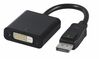 Adapter DisplayPort - DVI-D MicroConnect DPDVIDA, 0,15 m, must