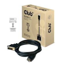 Kaabel DVI-HDMI CLUB 3D CAC-1210, 2 m